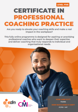 Certificate in Professional Coaching Practice fact sheet