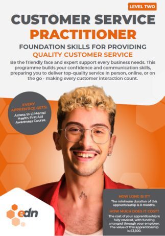 Customer Service Practitioner Apprenticeship fact sheet